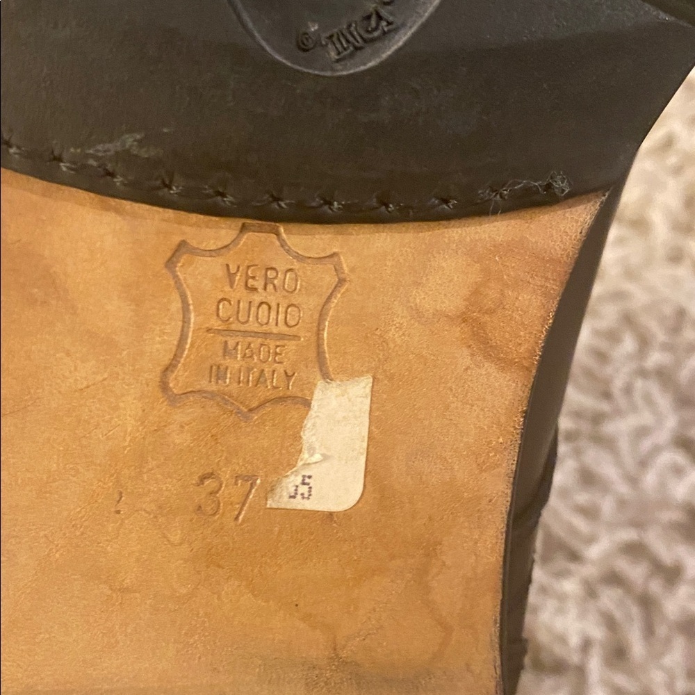Pret Black Leather Women's Boots size 37 - Picture 3 of 7